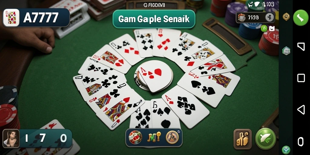 Tampilan gameplay A7777 yang seru dan interaktif.