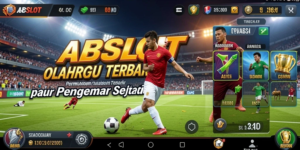 Tangkapan layar menampilkan gameplay seru dalam ABCSLOT di berbagai cabang olahraga.