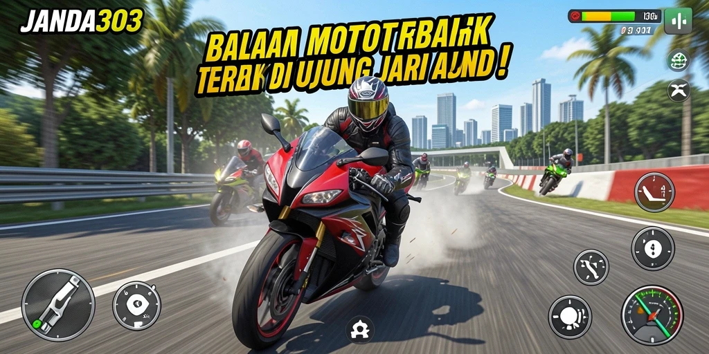 Tangkap momen balapan seru dalam JANDA303 dengan grafik yang menawan.