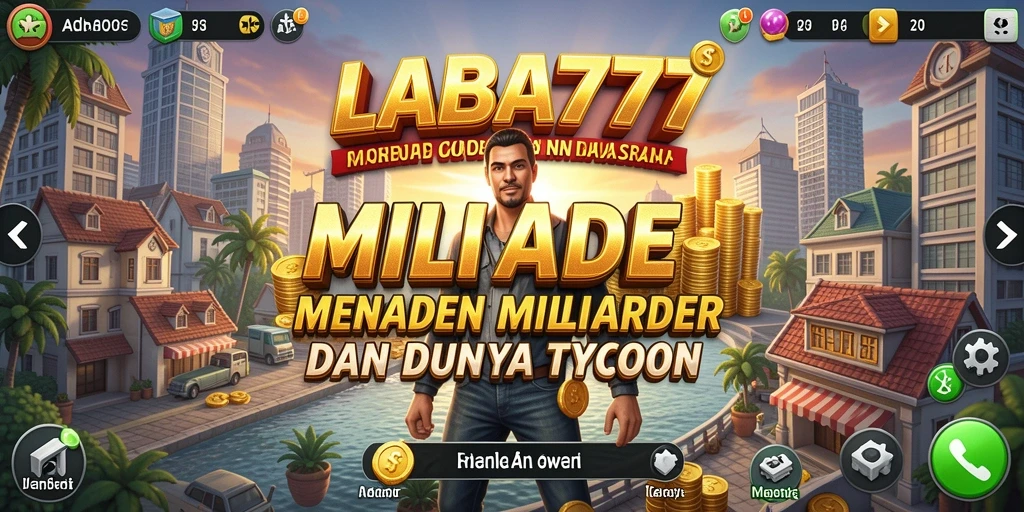 Tangkapan layar utama LABA777 menampilkan gameplay Tycoon yang mendebarkan.