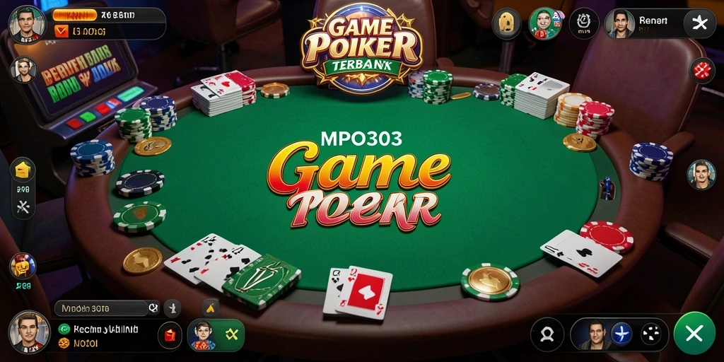 Tampilan menarik dari gameplay Poker di MPO303 yang seru.