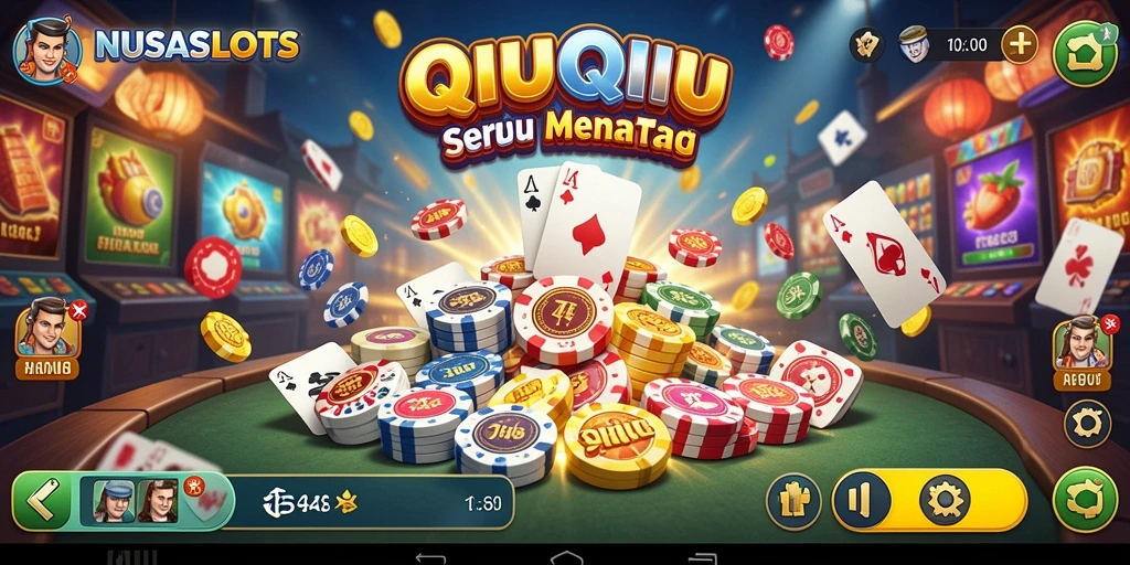 Screenshot gameplay QiuQiu yang seru dan mengasyikkan di NUSASLOTS.