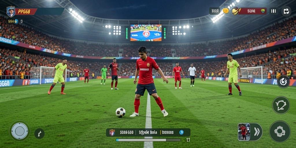 Tampilan gameplay PGG68 yang menarik dan kompetitif.