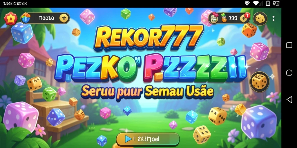 Tampilan gameplay menarik dari REKOR777 yang penuh tantangan Puzzle.