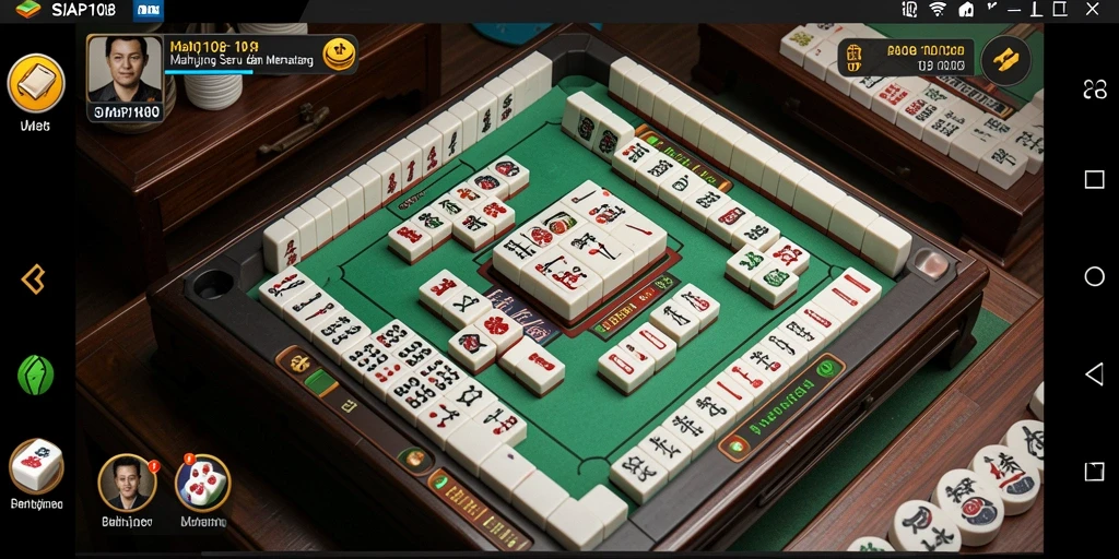 Tampilan gameplay SIAP108 dengan desain Mahjong yang menarik.