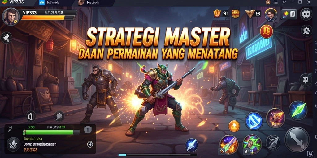 Tampilan gameplay VIP333 yang menantang dan interaktif.